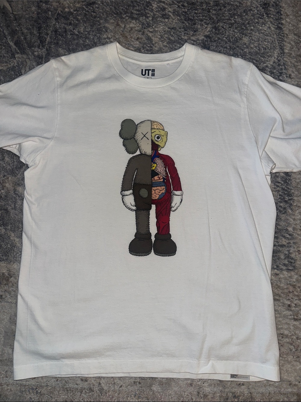 Uniqlo X KAWS White Graphic Tee